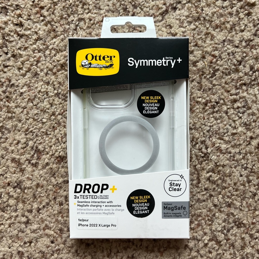 *New* Otterbox Symmetry + Clear w/ MagSafe for IPhone 2022 XL Pro